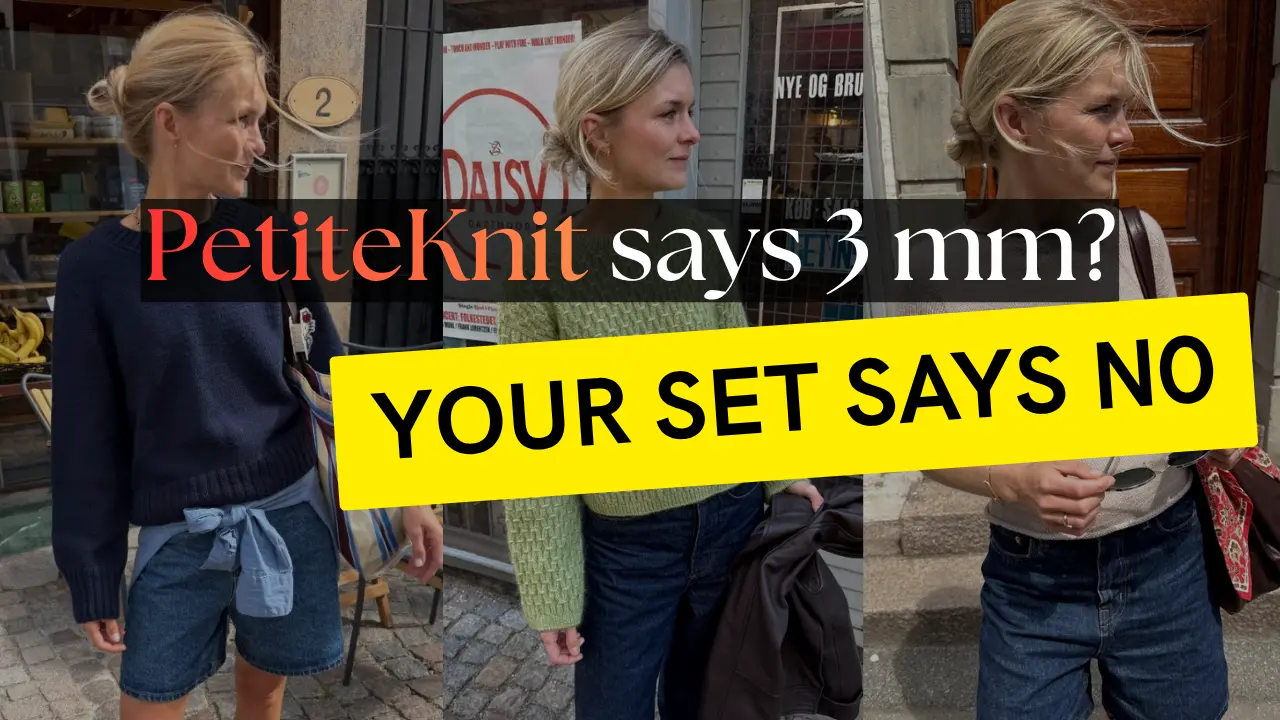 Cover Image for PetiteKnit asks for a 3 mm knitting needle? The US size and what to do without one